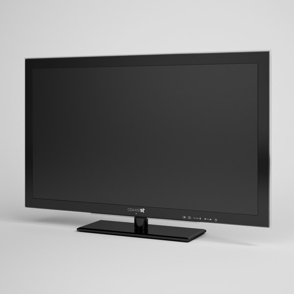 tv television 3d model