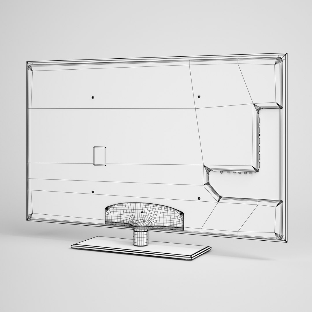 Tv Television 3d Model