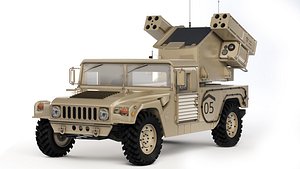Humvee Military M1097 Avenger 1991
