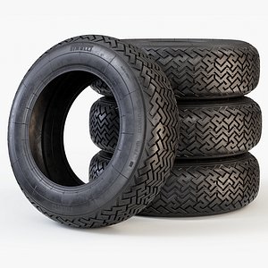 tyre tire wheel 3D model
