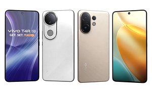 Vivo T4 Pro Blaze Gold And Vivo T4R White