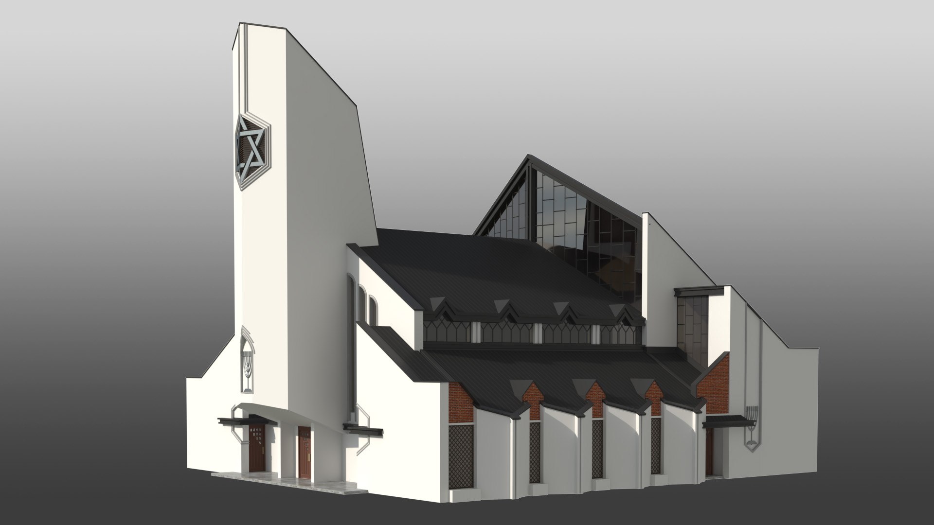 Synagogue Model TurboSquid 2151793