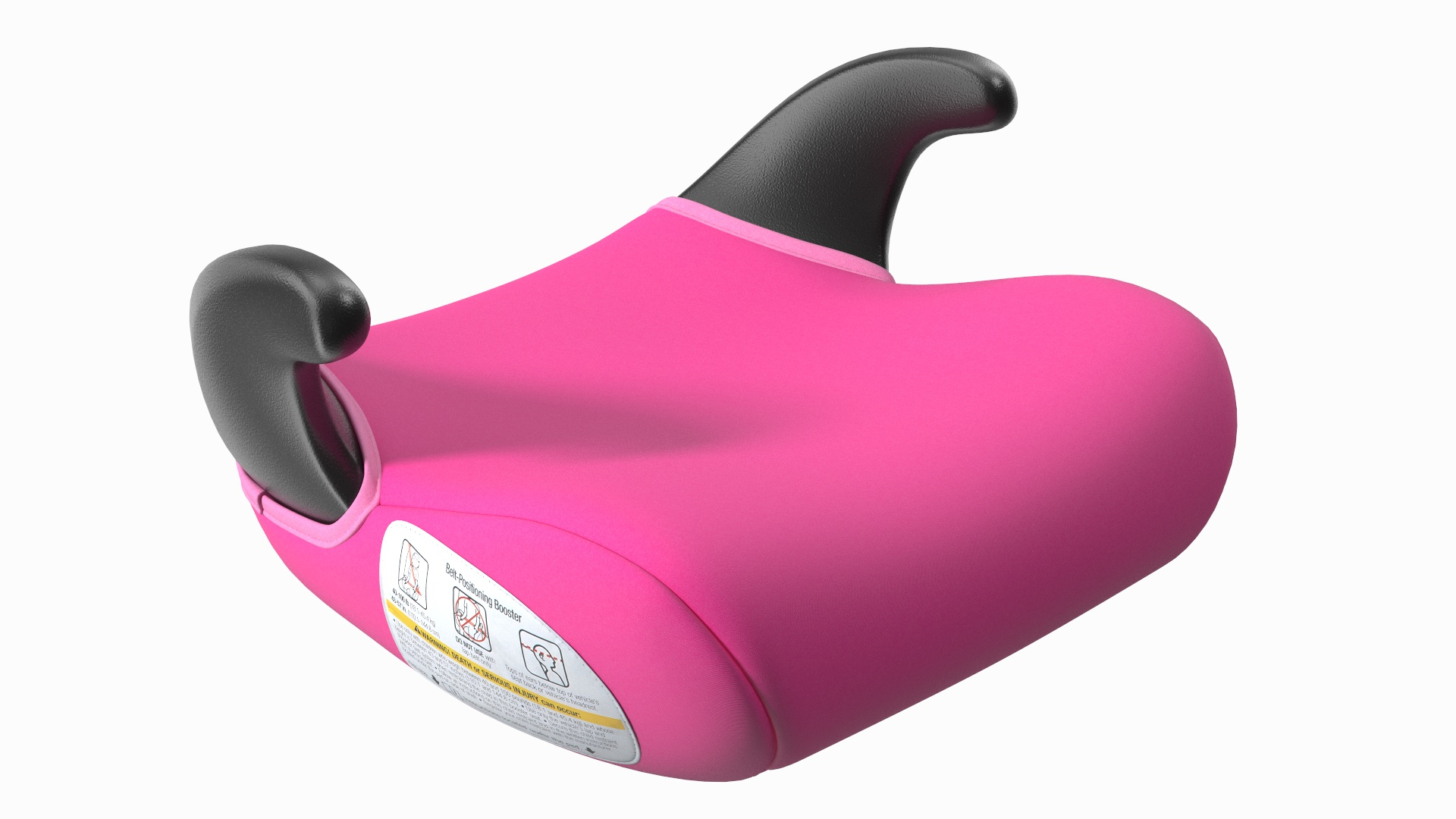 Backless Booster Car Seat Pink 3D Model - TurboSquid 2148571