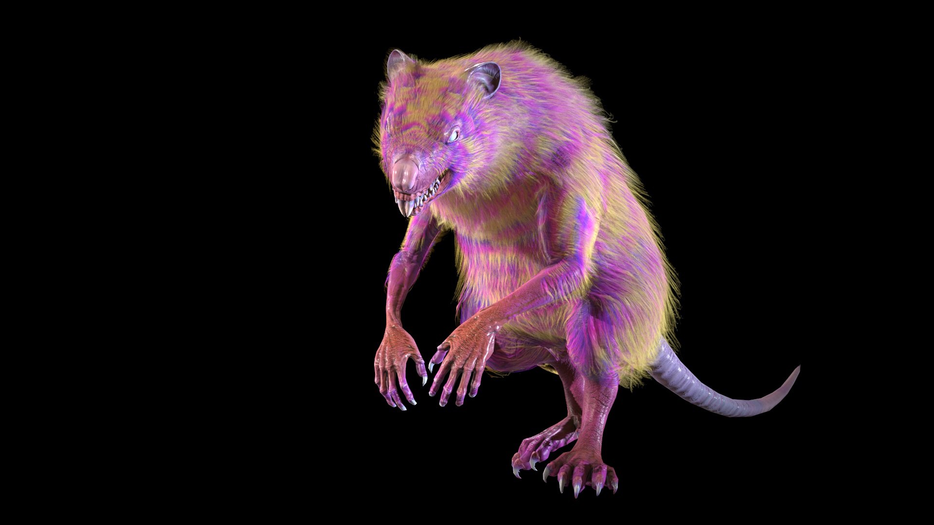 WereRat 3D model - TurboSquid 1786070