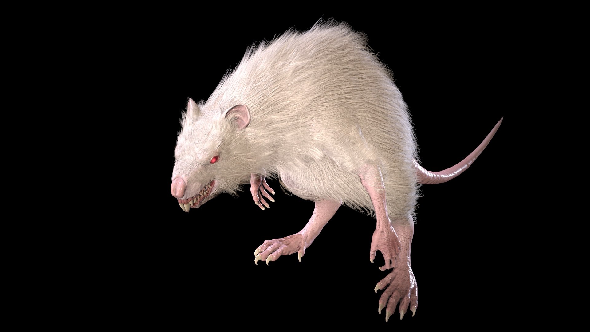 WereRat 3D Model - TurboSquid 1786070