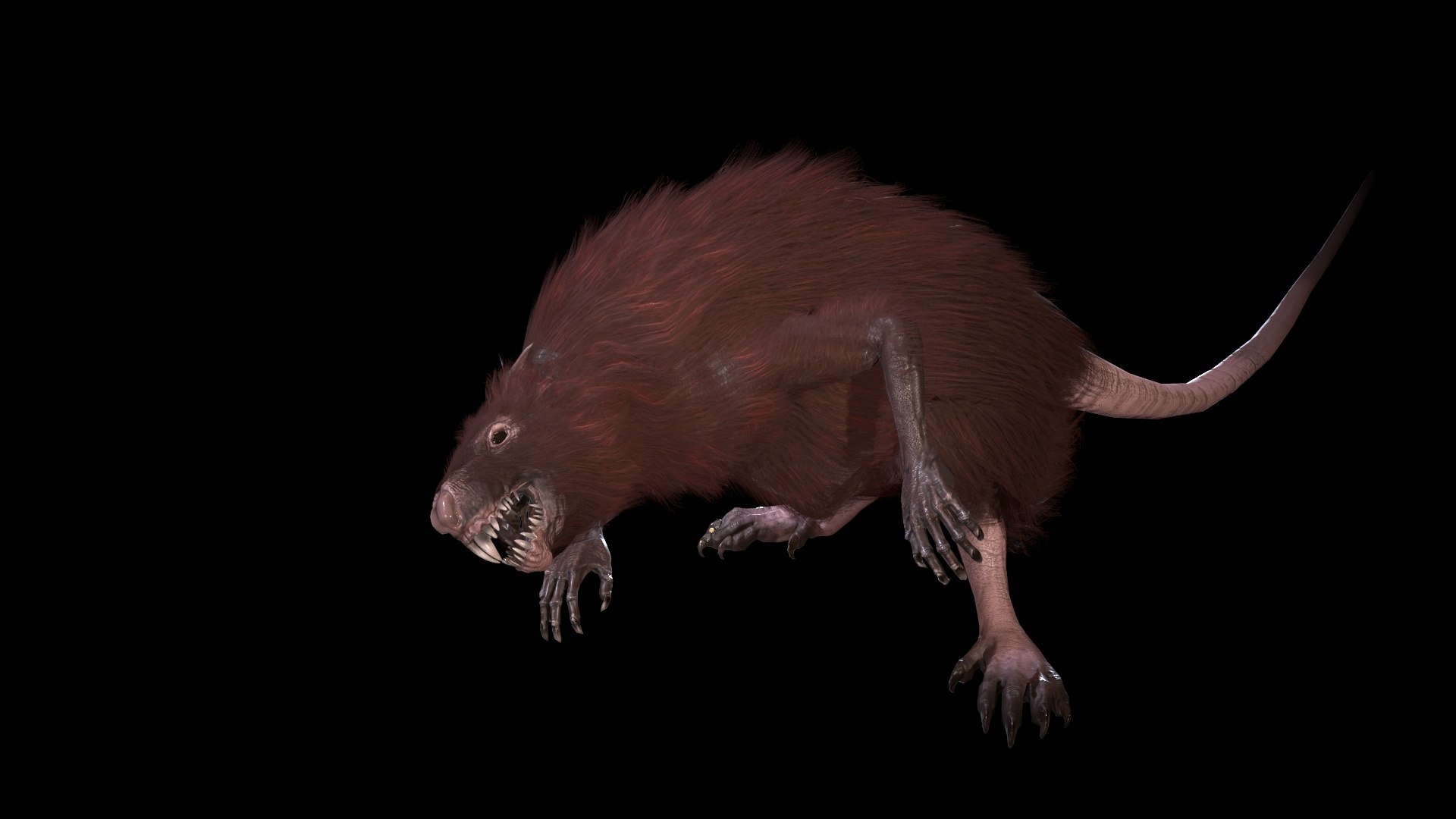 WereRat 3D Model - TurboSquid 1786070