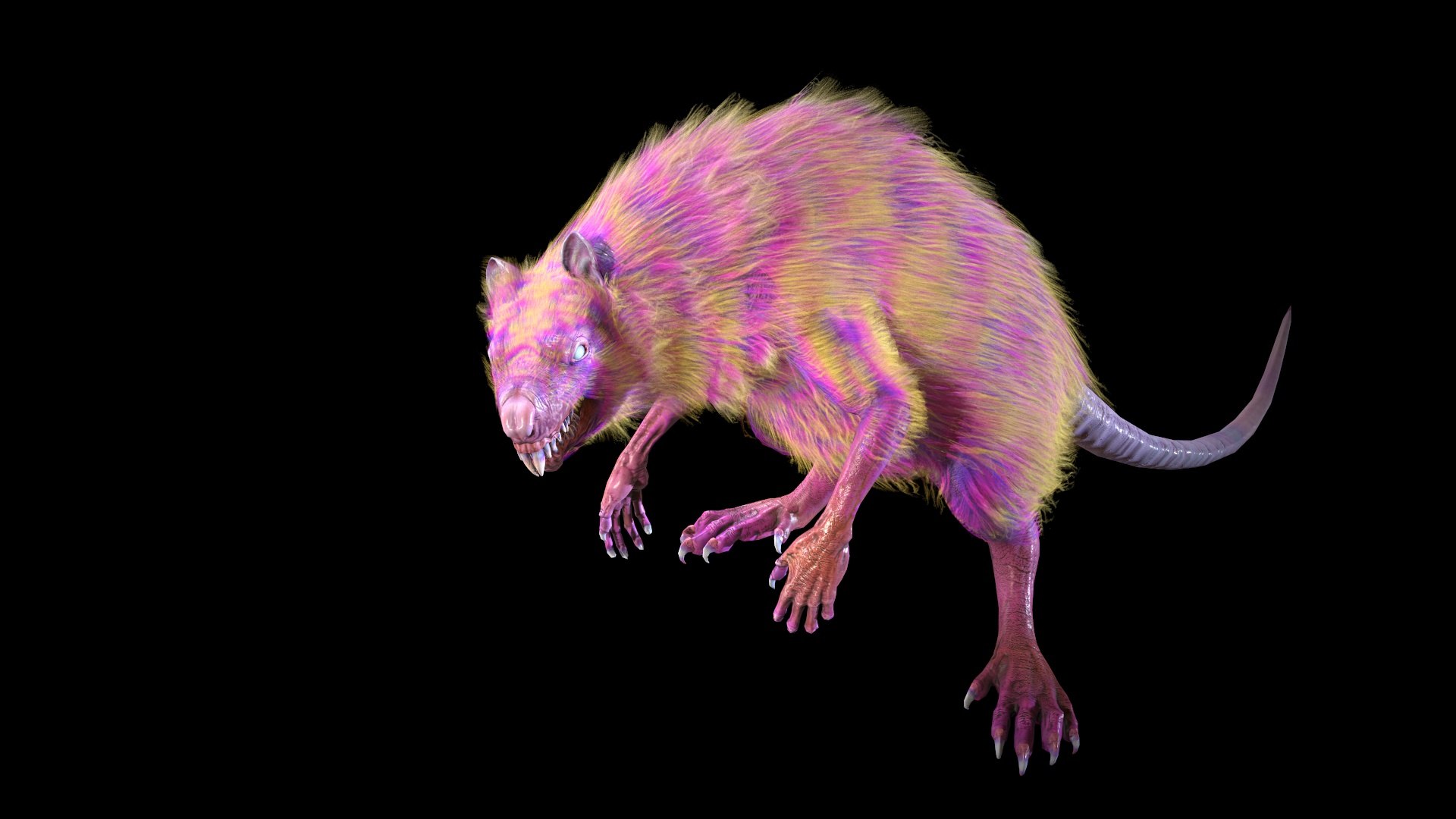 WereRat 3D model - TurboSquid 1786070