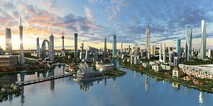 3D model World Iconic Architecture