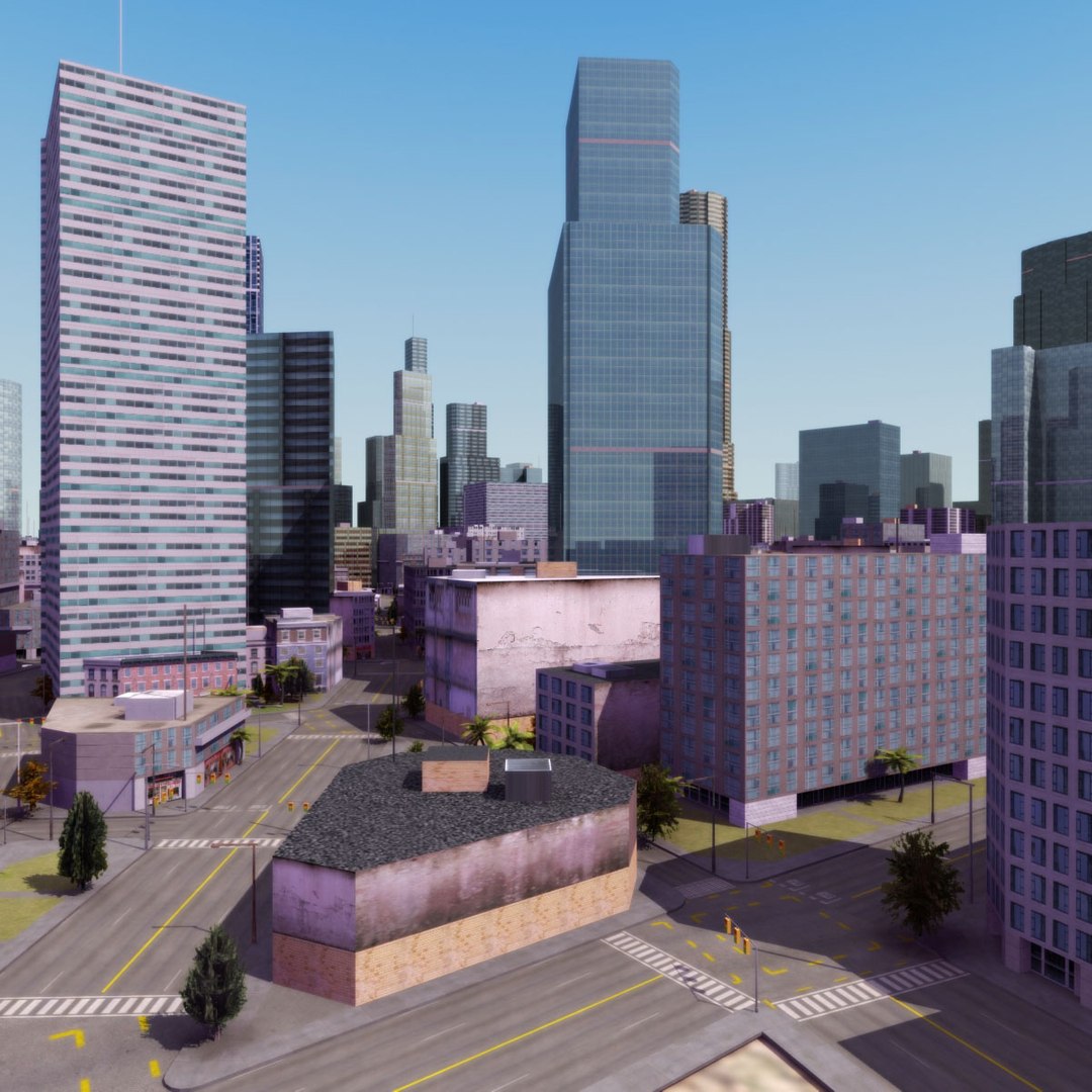 3d Model City Building