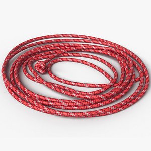 Knots and ropes coiled rope