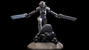 3D CyberJagg05 for 3d Print model