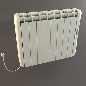 electric radiator 3d max