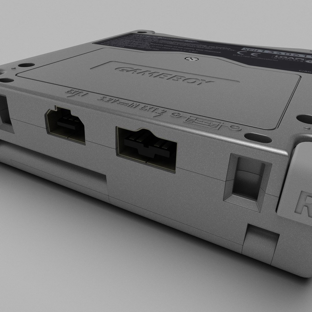 3d Nintendo Gameboy Advance Sp