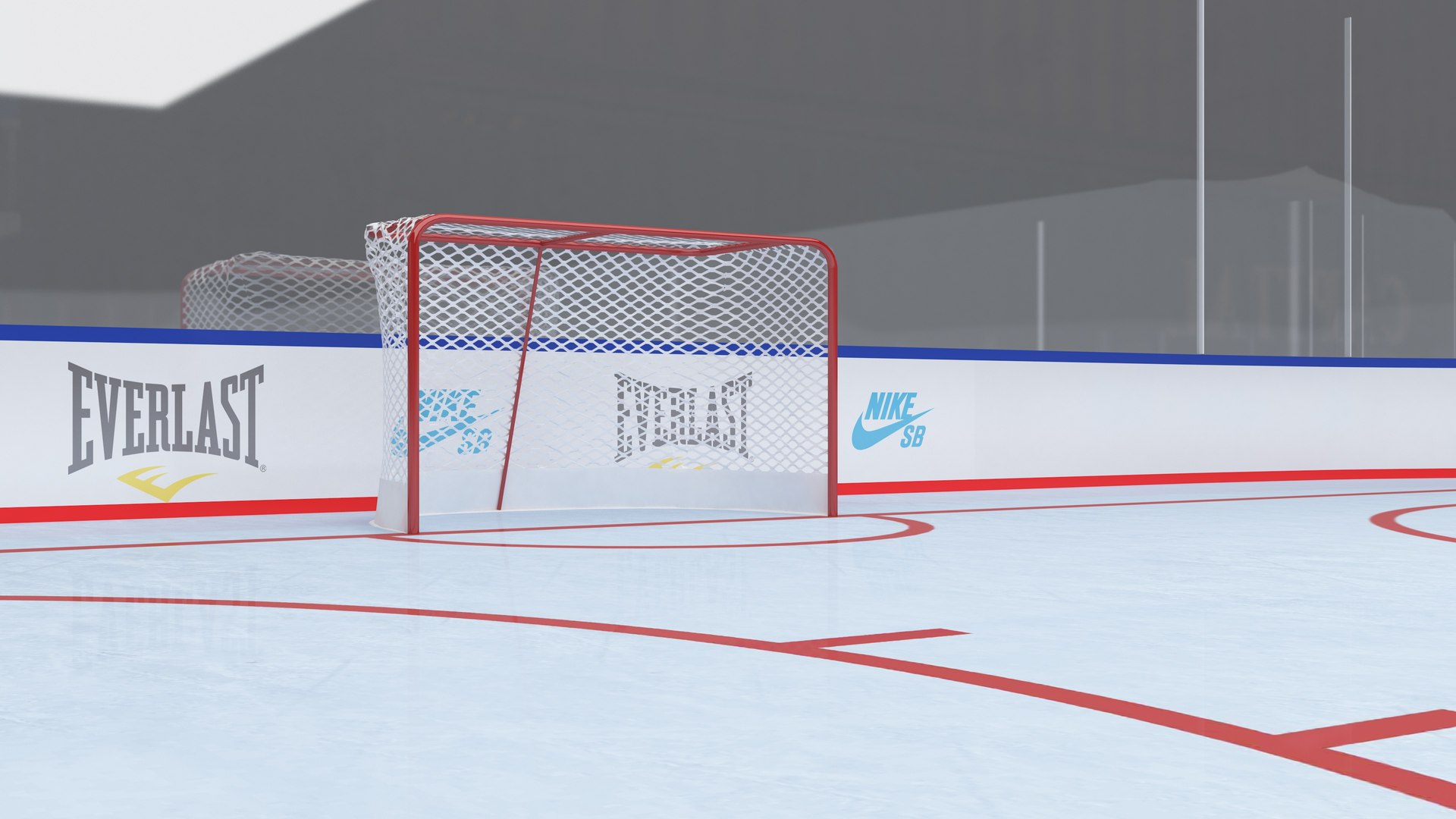 Ice Hockey Rink Model - TurboSquid 1739716