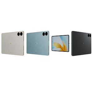 Honor MagicPad 13 All Colors Low Poly 3D model