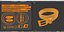 leather belt 3D