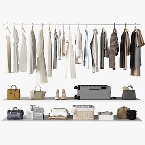 clothing skirt hanger handbag shoes model