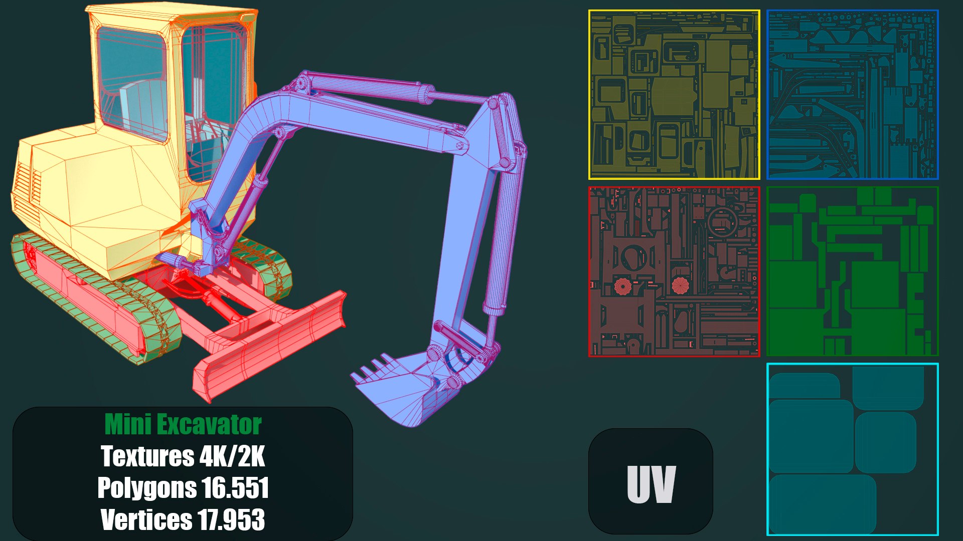 Mini Excavator 3D model https://p.turbosquid.com/ts-thumb/KS/PksGie/NK/uv/jpg/1776366302/1920x1080/fit_q87/a64fd0d0a86265197cd4aa0c37a9492e895b93a0/uv.jpg