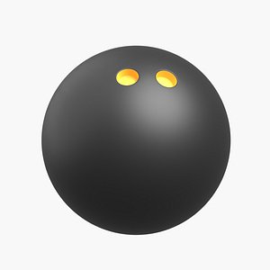 Squash Ball 3D model