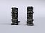 Modulo totem di pietra
