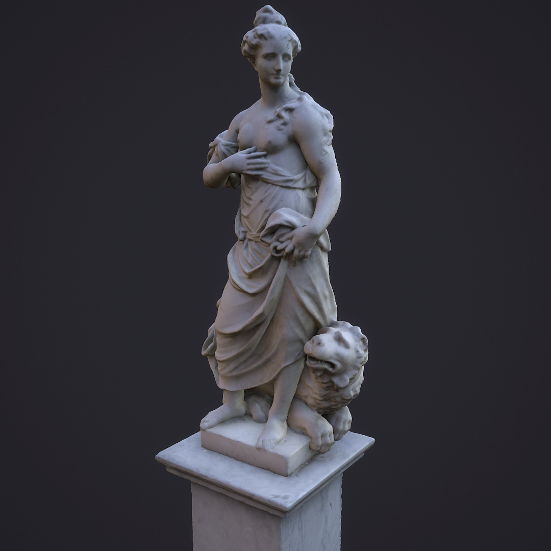 Statue allegory peace 3D model - TurboSquid 1324340