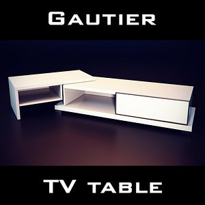 3d model gautier urban tv extension