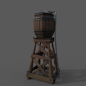 3D water tower