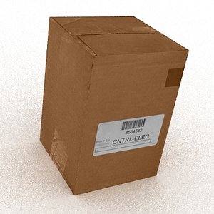 Cardboard Box (Game Ready)