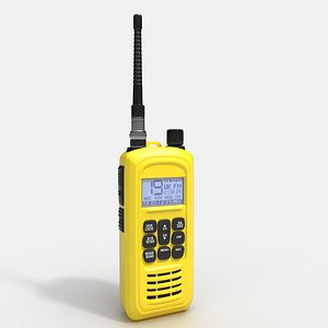 Professional Walkie Talkie 3D model