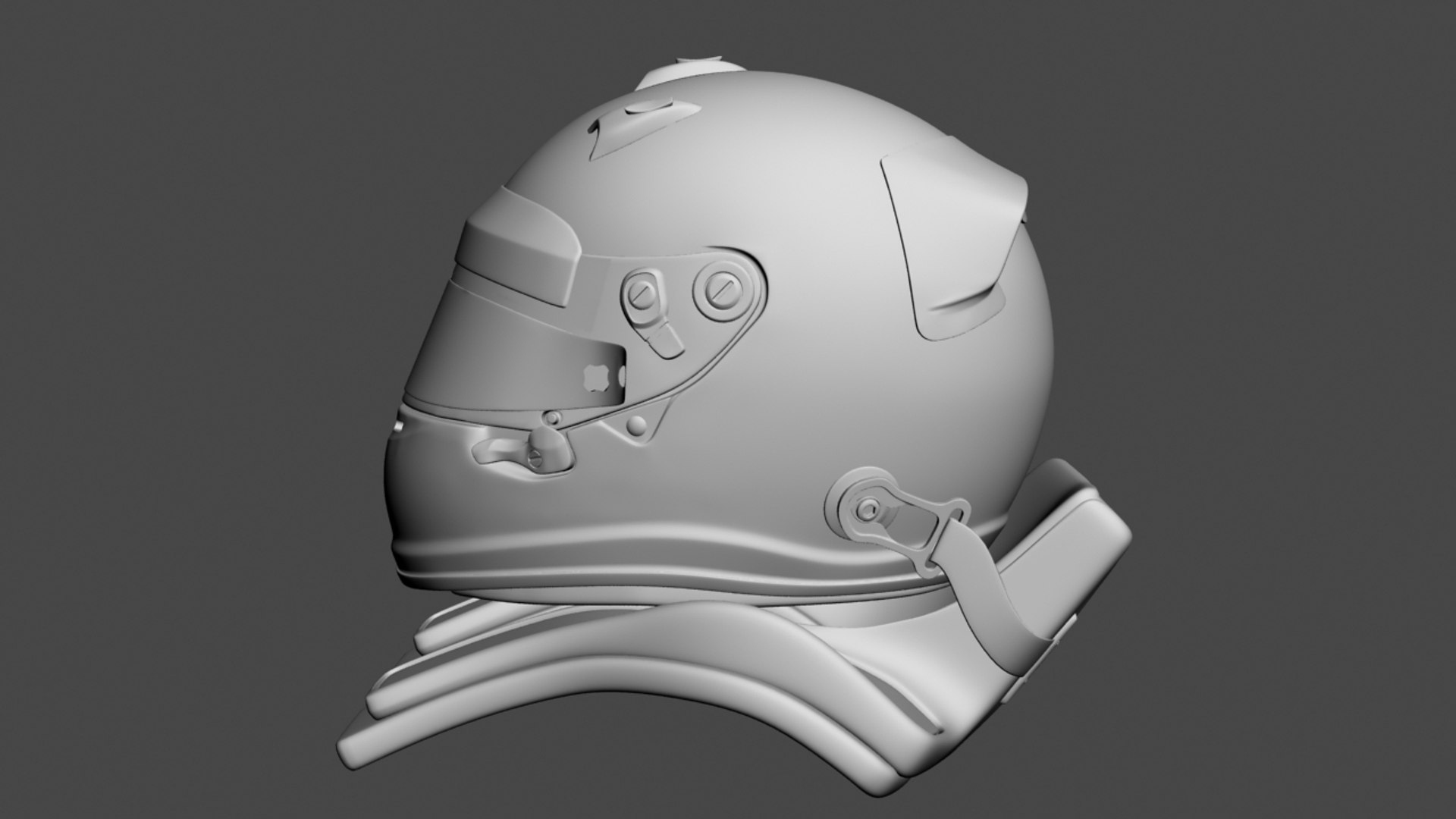 Hamilton 2013 F1 Helmet 3ds