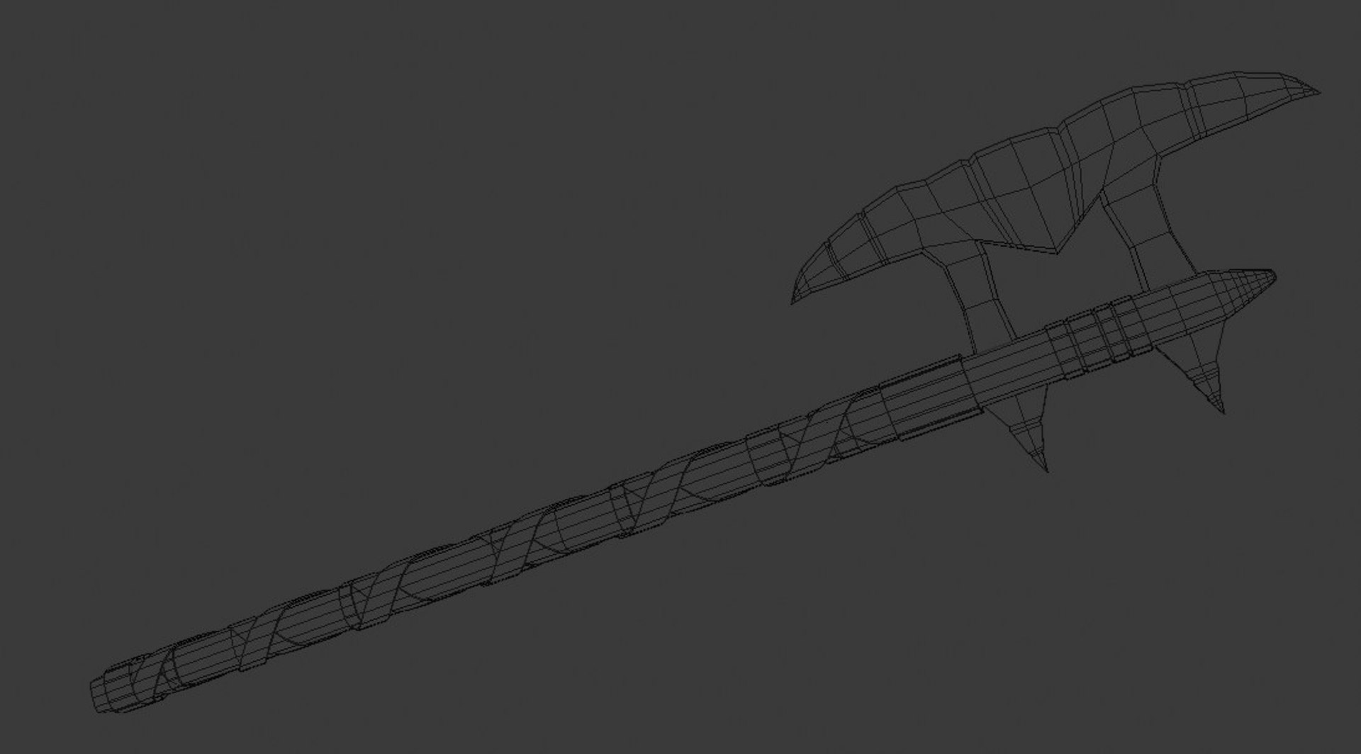 orcish weapons orc mace sword 3D model https://p.turbosquid.com/ts-thumb/KS/rIFOtX/tmyRNSBl/orcaxewireframe/jpg/1568430187/1920x1080/fit_q87/5b7a51afbed6e101fa04f5755bc49b43ab5c5047/orcaxewireframe.jpg