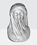 The Veiled Virgin by Giovanni Strazza