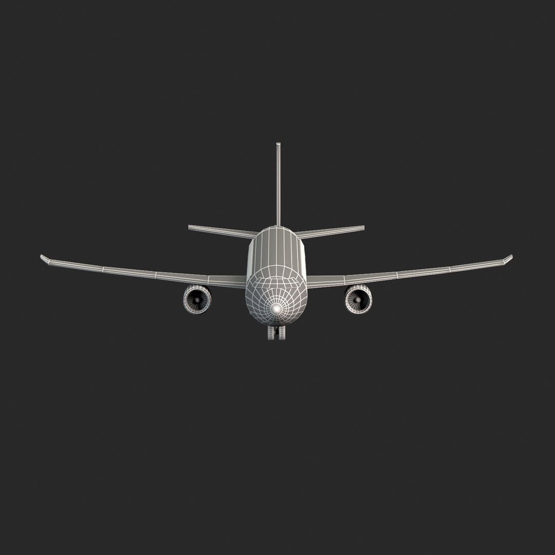 3ds airliner landing