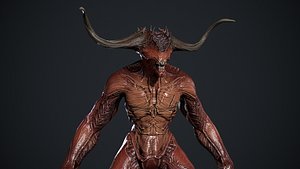 3D Demon Character model
