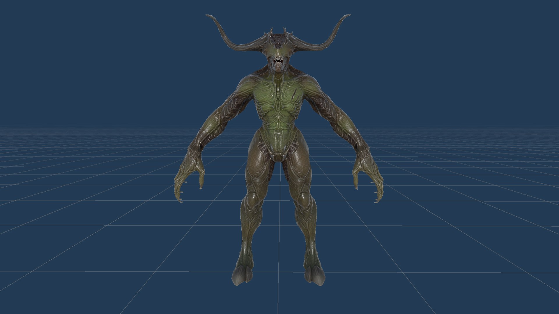 3D Demon Character Model - TurboSquid 2050572