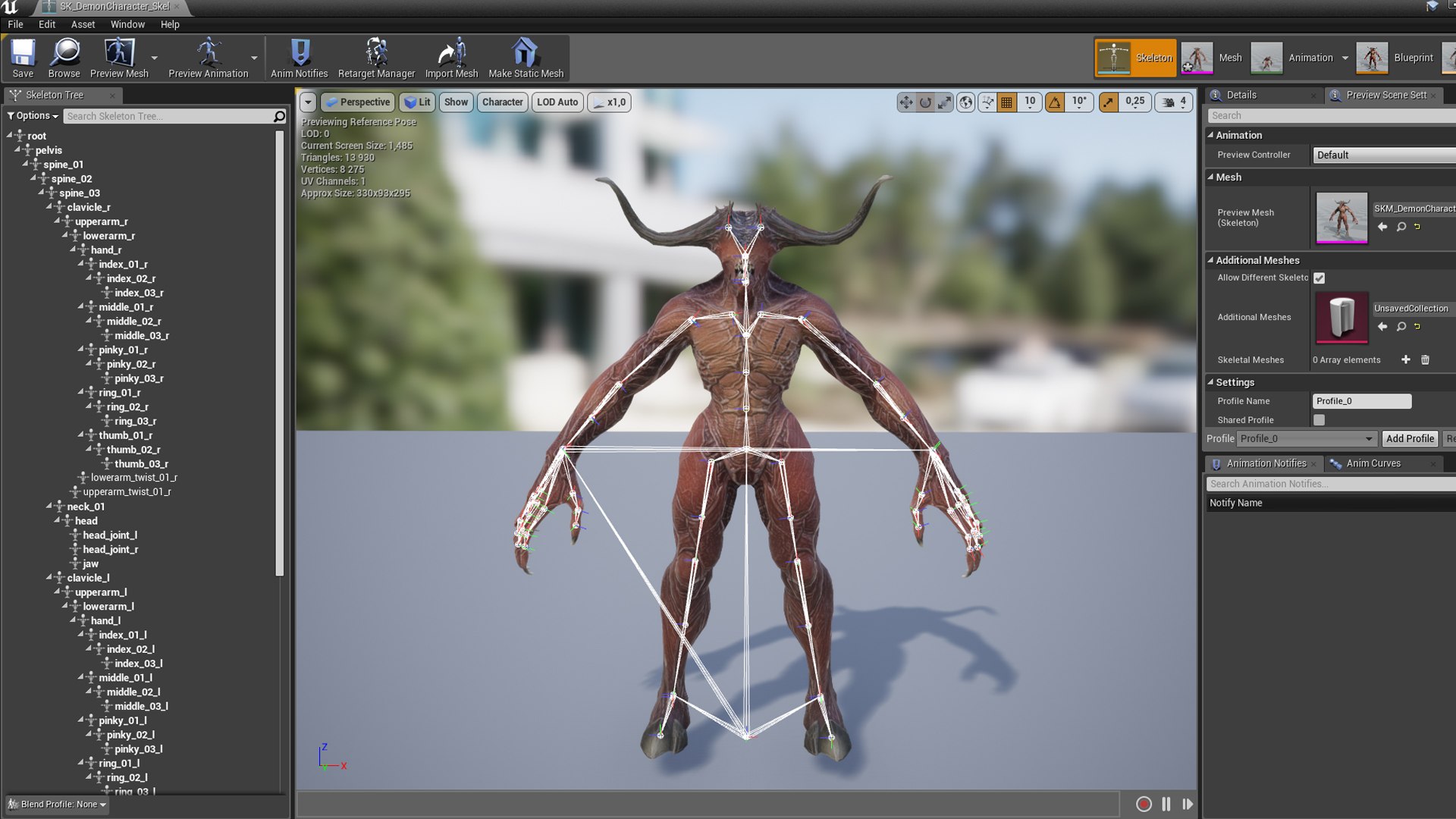 3D Demon Character Model - TurboSquid 2050572