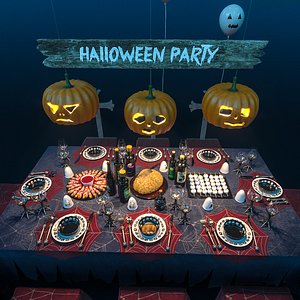 halloween party set model