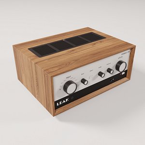 LEAK Stereo 130 Integrated Amplifier in Walnut 3D