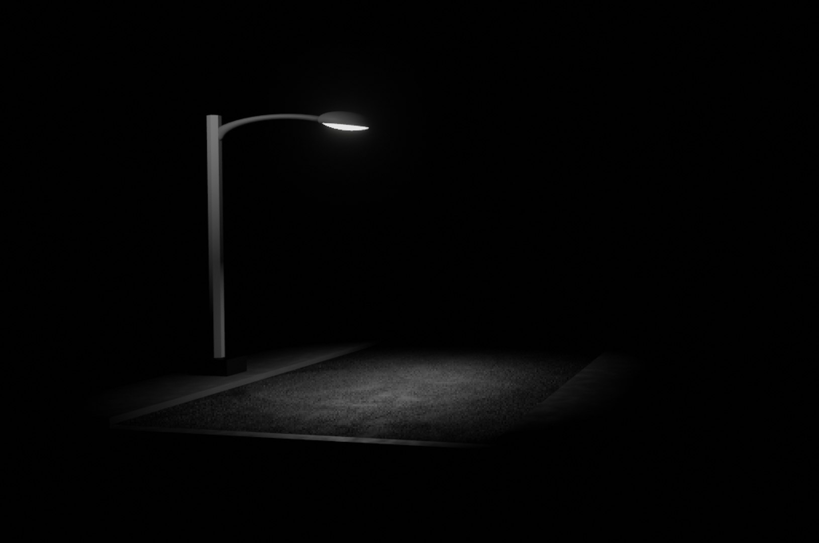 3D Lamp Road Model - TurboSquid 1525197