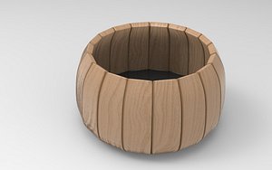 Besa Plant Pot 3D model