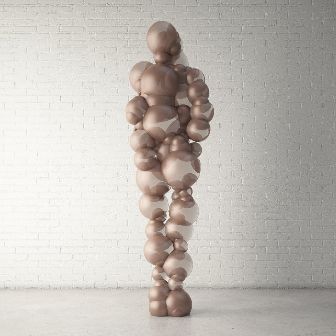 3d Custom Public Sculpture Human