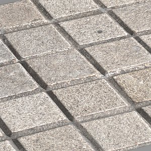 paving stones 06 3d model