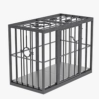 BDSM Slave Cage