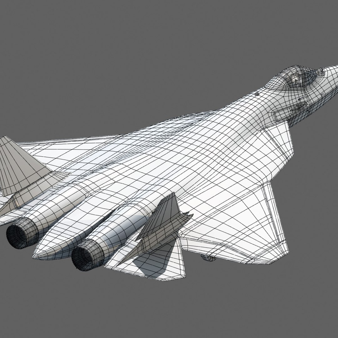 sukhoi pak fa t-50 3d model https://p.turbosquid.com/ts-thumb/KT/AYU7n3/PMcahROO/t50_wire04/jpg/1291394492/1920x1080/fit_q87/d26ac480d2dbf57c3c96d76127e43748a862301d/t50_wire04.jpg