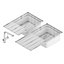 Blanco Lemis 6 XL-S-IF i Blanco Lomis-S
