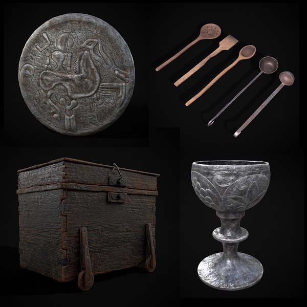 3D Medieval Prop Mix Forty Six