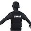 3d swat man mediterranean rigged model