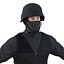 3d swat man mediterranean rigged model