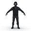 3d swat man mediterranean rigged model