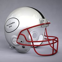 Generic American football helmet